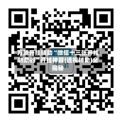 万能开挂辅助“微信十三张开挂辅助器”开挂神器{透视辅助}全揭秘-第1张图片