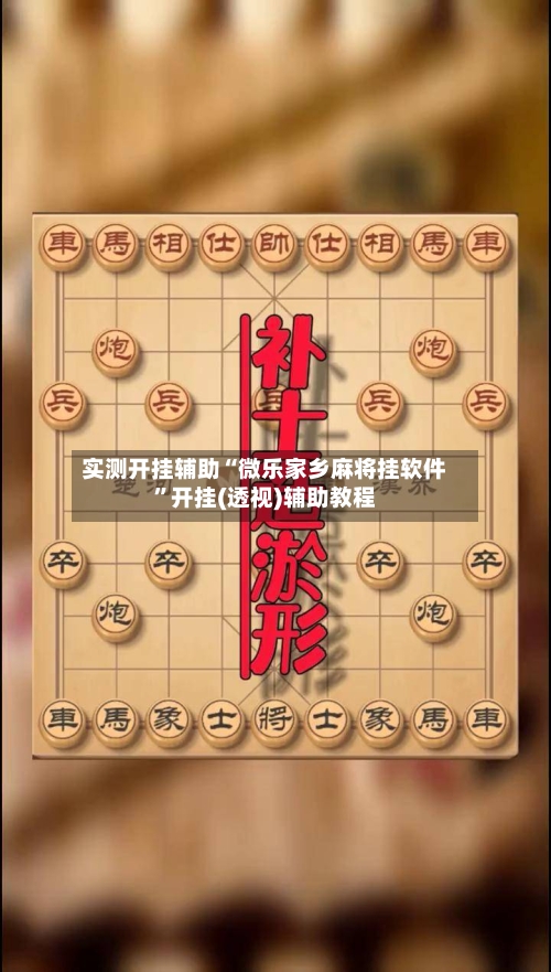 实测开挂辅助“微乐家乡麻将挂软件”开挂(透视)辅助教程-第3张图片