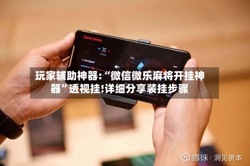 玩家辅助神器:“微信微乐麻将开挂神器”透视挂!详细分享装挂步骤-第1张图片