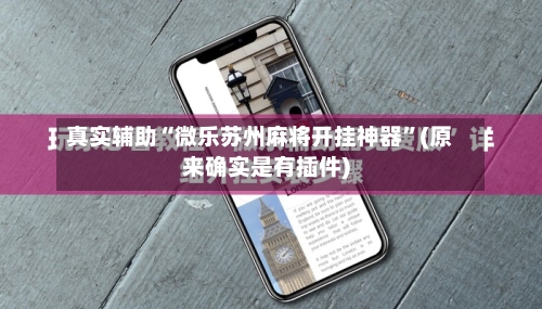 真实辅助“微乐苏州麻将开挂神器	”(原来确实是有插件)-第1张图片