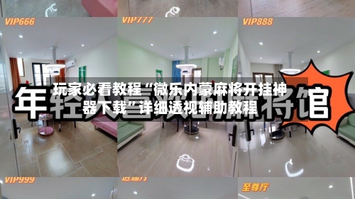 玩家必看教程“微乐内蒙麻将开挂神器下载”详细透视辅助教程-第3张图片