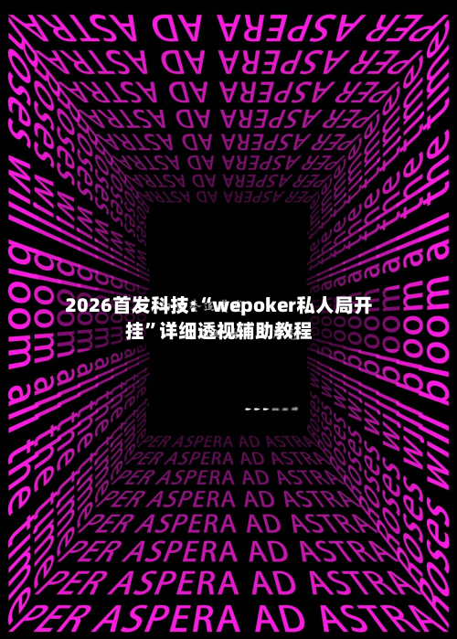 2026首发科技:“wepoker私人局开挂”详细透视辅助教程-第1张图片
