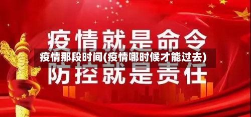 疫情那段时间(疫情哪时候才能过去)-第1张图片