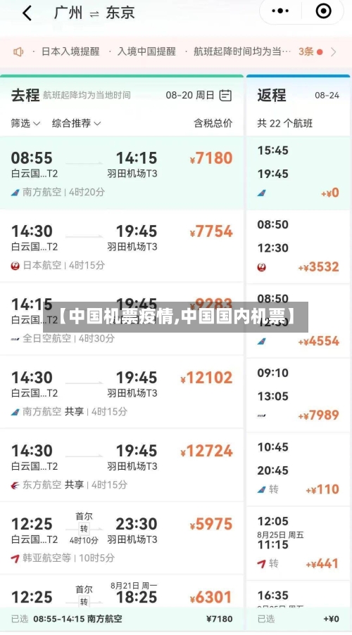 【中国机票疫情,中国国内机票】-第2张图片