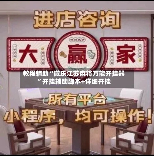 教程辅助“微乐江苏麻将万能开挂器”开挂辅助脚本+详细开挂-第2张图片