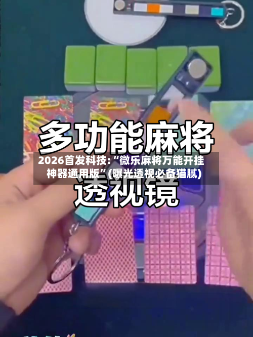 2026首发科技:“微乐麻将万能开挂神器通用版	”(曝光透视必备猫腻)-第2张图片