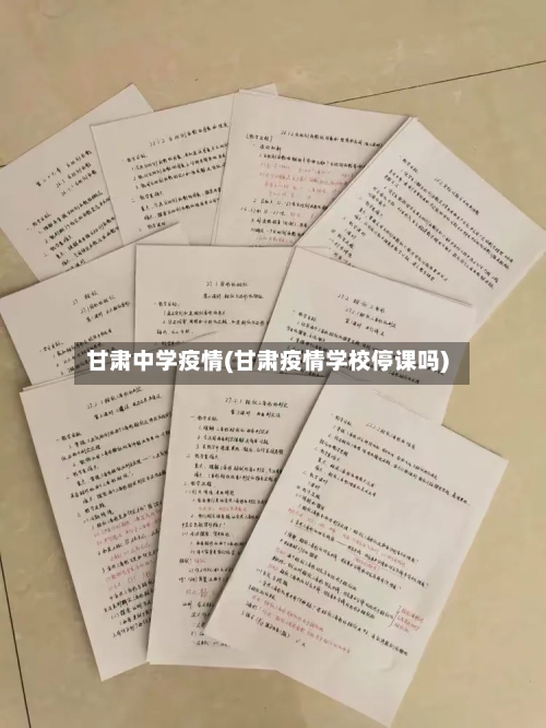甘肃中学疫情(甘肃疫情学校停课吗)-第1张图片