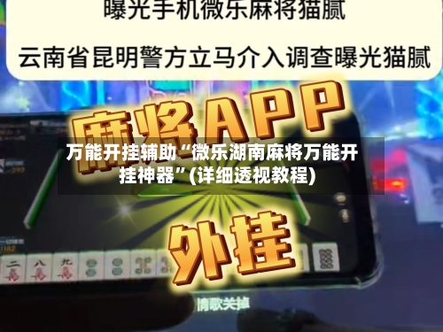 万能开挂辅助“微乐湖南麻将万能开挂神器”(详细透视教程)-第1张图片