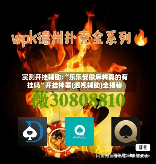 实测开挂辅助:“乐乐安徽麻将真的有挂吗”开挂神器{透视辅助}全揭秘-第1张图片