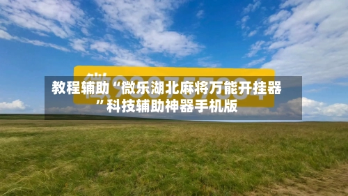 教程辅助“微乐湖北麻将万能开挂器”科技辅助神器手机版-第1张图片