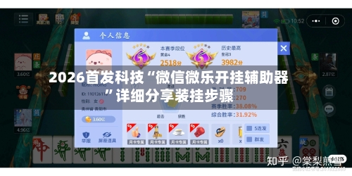 2026首发科技“微信微乐开挂辅助器	”详细分享装挂步骤-第1张图片