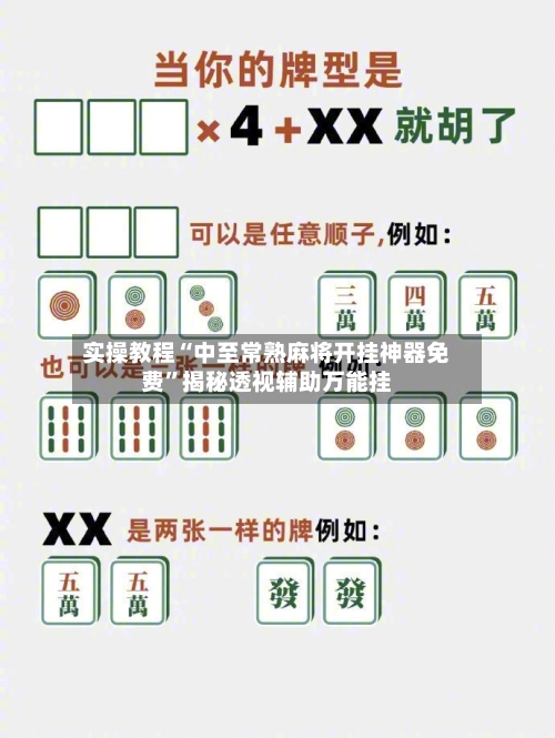 实操教程“中至常熟麻将开挂神器免费	”揭秘透视辅助万能挂-第1张图片