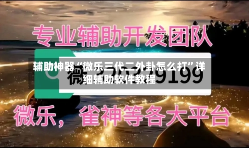 辅助神器“微乐三代二外卦怎么打	”详细辅助软件教程-第1张图片