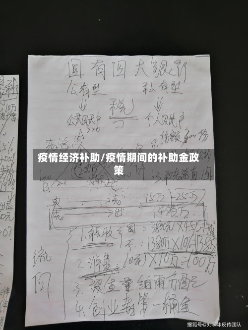 疫情经济补助/疫情期间的补助金政策-第1张图片