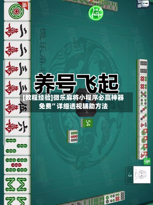 [教程经验]微乐麻将小程序必赢神器免费	”详细透视辅助方法-第1张图片