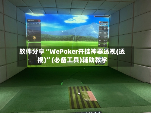 软件分享“WePoker开挂神器透视(透视)”(必备工具)辅助教学-第1张图片