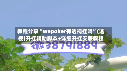 教程分享“wepoker有透视挂吗”(透视)开挂辅助脚本+详细开挂安装教程-第2张图片