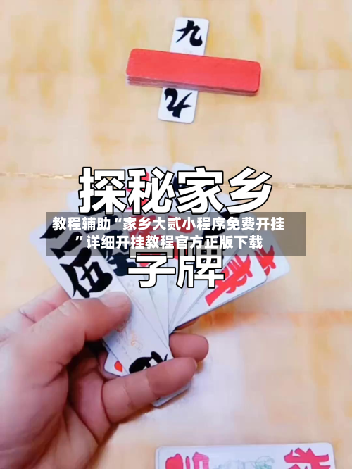 教程辅助“家乡大贰小程序免费开挂”详细开挂教程官方正版下载-第1张图片