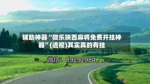 辅助神器“微乐陕西麻将免费开挂神器”(透视)其实真的有挂-第1张图片