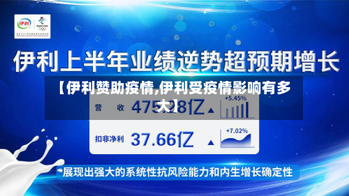 【伊利赞助疫情,伊利受疫情影响有多大】-第3张图片