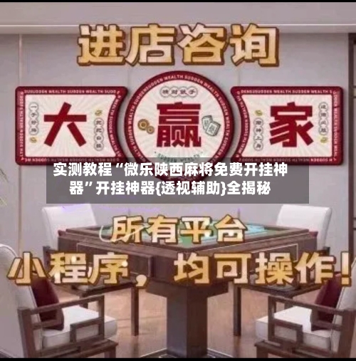 实测教程“微乐陕西麻将免费开挂神器”开挂神器{透视辅助}全揭秘-第3张图片