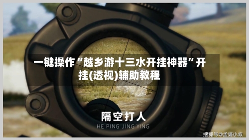 一键操作“越乡游十三水开挂神器”开挂(透视)辅助教程-第3张图片