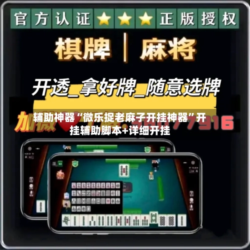 辅助神器“微乐捉老麻子开挂神器”开挂辅助脚本+详细开挂-第1张图片