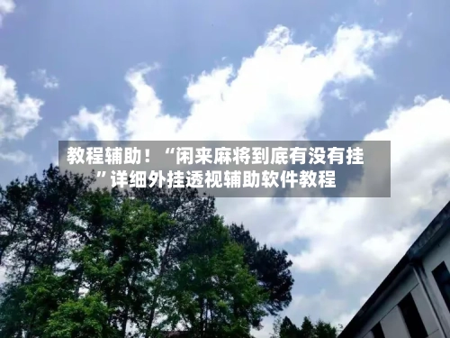 教程辅助！“闲来麻将到底有没有挂	”详细外挂透视辅助软件教程-第1张图片