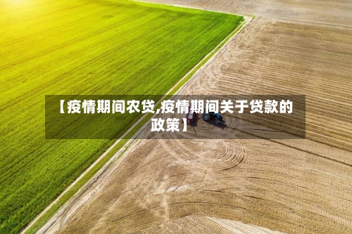 【疫情期间农贷,疫情期间关于贷款的政策】-第3张图片