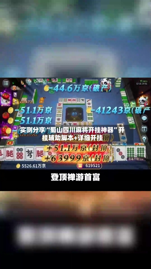 实测分享“蜀山四川麻将开挂神器	”开挂辅助脚本+详细开挂-第1张图片