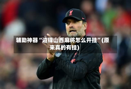 辅助神器“边锋山西麻将怎么开挂”(原来真的有挂)-第1张图片