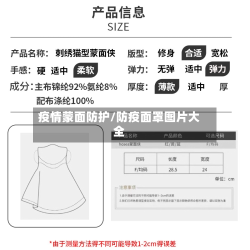 疫情蒙面防护/防疫面罩图片大全-第1张图片
