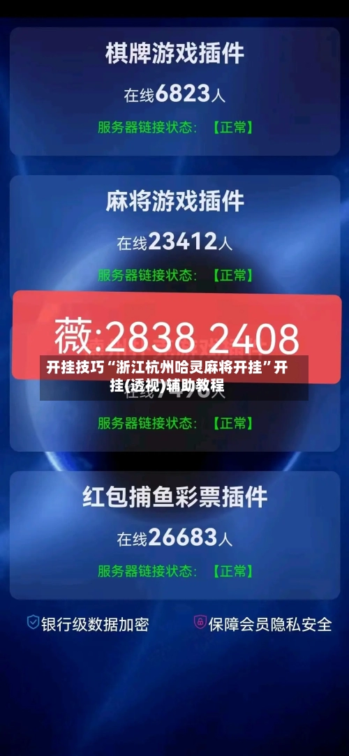 开挂技巧“浙江杭州哈灵麻将开挂”开挂(透视)辅助教程-第2张图片