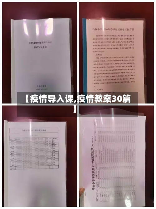 【疫情导入课,疫情教案30篇】-第3张图片