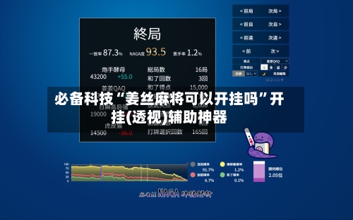 必备科技“姜丝麻将可以开挂吗	”开挂(透视)辅助神器-第2张图片