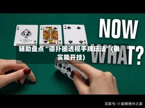 辅助盘点“德扑圈透视手牌玩法	”(确实能开挂)-第1张图片