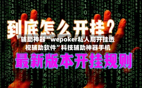 辅助神器“wepoker私人局开挂透视辅助软件	”科技辅助神器手机-第1张图片