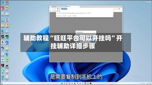 辅助教程“旺旺平台可以开挂吗”开挂辅助详细步骤-第1张图片