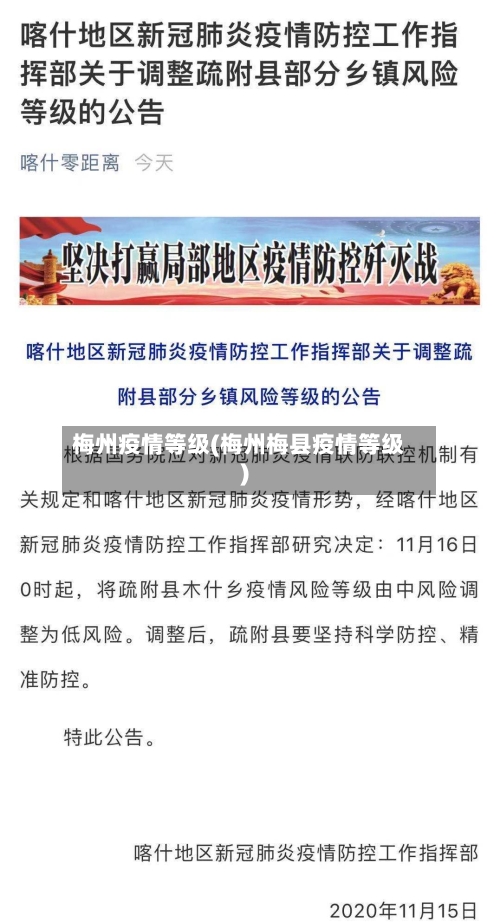 梅州疫情等级(梅州梅县疫情等级)-第1张图片
