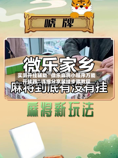 实测开挂辅助“微乐麻将小程序万能开挂器	”详细分享装挂步骤教程-第2张图片