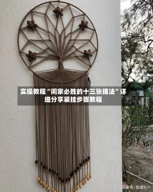 实操教程“闲家必胜的十三张摆法”详细分享装挂步骤教程-第2张图片