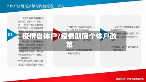 疫情自体户/疫情期间个体户政策-第1张图片