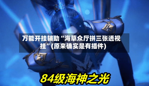 万能开挂辅助“海草众厅拼三张透视挂	”(原来确实是有插件)-第1张图片