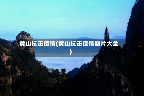 黄山抗击疫情(黄山抗击疫情图片大全)-第1张图片