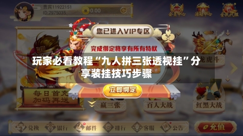 玩家必看教程“九人拼三张透视挂	”分享装挂技巧步骤-第2张图片