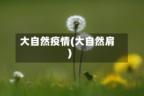 大自然疫情(大自然肩)-第1张图片