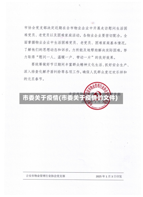 市委关于疫情(市委关于疫情的文件)-第1张图片