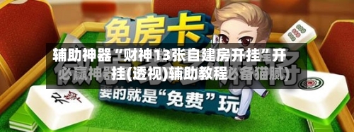 辅助神器“财神13张自建房开挂”开挂(透视)辅助教程-第3张图片