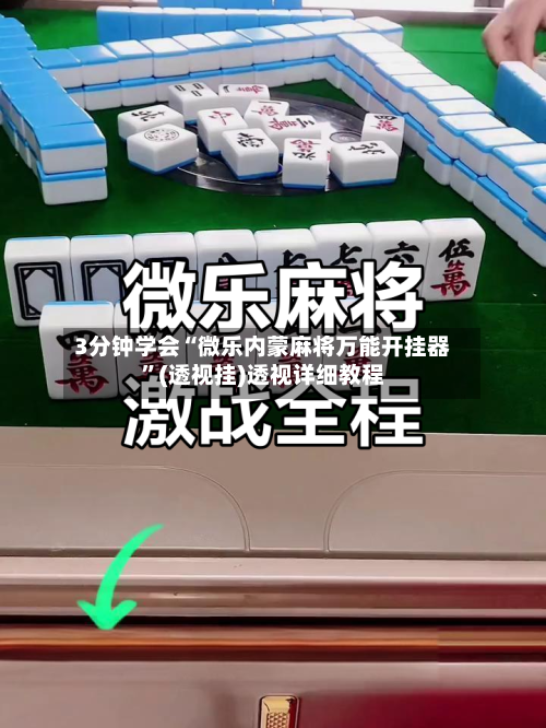 3分钟学会“微乐内蒙麻将万能开挂器	”(透视挂)透视详细教程-第1张图片