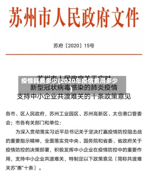 疫情耗费多少(2020年疫情费用多少)-第1张图片